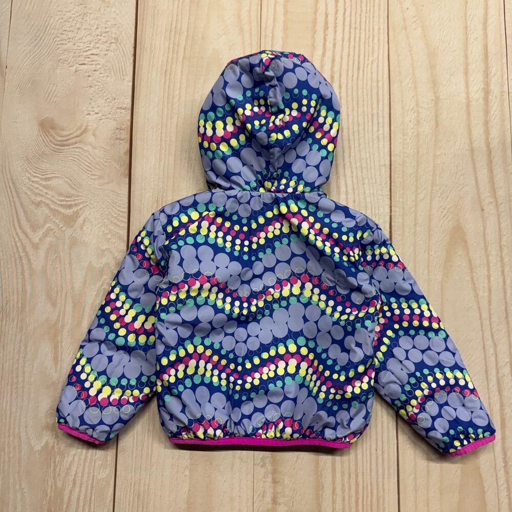 The North Face Baby Girls 18-24M Reversible Perrito Insulated Hooded Jacket - Picture 5 of 7